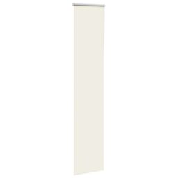 Berkfield Home Roller Blind Blackout Off-White 45x230 cm Fabric Width 40.7 cm Polyester in White - thumbnail 3
