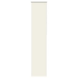 Berkfield Home Roller Blind Blackout Off-White 45x230 cm Fabric Width 40.7 cm Polyester in White