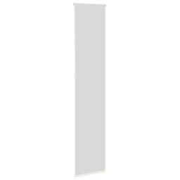 Berkfield Home Roller Blind Blackout Off-White 45x230 cm Fabric Width 40.7 cm Polyester in White - thumbnail 4