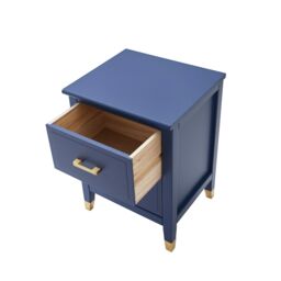 Cabinet Bits Palazzi 2 Drawer Bedside Table in Navy - thumbnail 3
