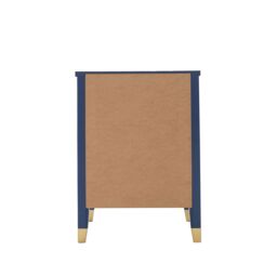 Cabinet Bits Palazzi 2 Drawer Bedside Table in Navy - thumbnail 5