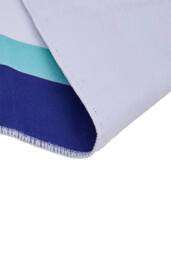 Living and Home Lightweight Large Microfibre Beach Towel in Blue - thumbnail 7
