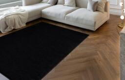 RugsX Eton Plus Rug in Black - Size: 200 cm x 250 cm - thumbnail 4
