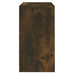 Berkfield Home Sideboard Smoked Oak 70x41x75 cm Engineered Wood in Brown - Size: 70 x 41 x 75 cm - thumbnail 4