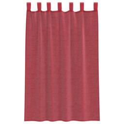Berkfield Home Voile Curtains with Loops 2 pcs Wine Red 140x175 cm - thumbnail 4