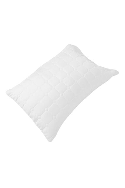 Living and Home Elegant Polyester Pillowcase Soft Bedding Pillow Cover in White - image 1