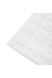 Living and Home Elegant Polyester Pillowcase Soft Bedding Pillow Cover in White - thumbnail 4