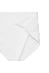 Living and Home Elegant Polyester Pillowcase Soft Bedding Pillow Cover in White - thumbnail 5
