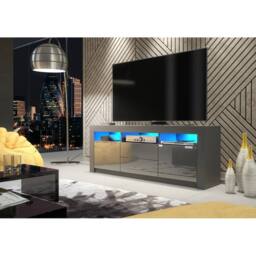 SPETLEK TV Stand Sideboard Cabinet Grey - Size: 0.6m2 - thumbnail 4
