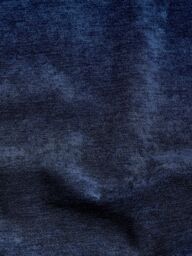 Luxury Living Chenille Blackout Pencil Pleat Top Curtains in Blue - Size: 117 cm x 96.5 cm - thumbnail 5