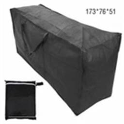 Nordara Furniture Cushion Storage Bag in Black - Size: 100 cm - thumbnail 2