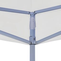 Berkfield Home Professional Folding Party Tent 3x3 m Steel White - thumbnail 3