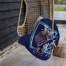 Benjamin Tate Design Neon California Blanket in Natural - Size: 120 cm x 150 cm - thumbnail 4