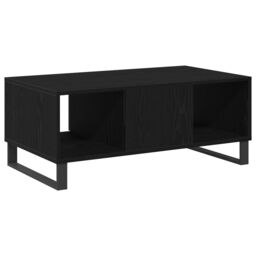 Berkfield Home Coffee Table Black Oak 90x50x36, 5 cm Engineered Wood - thumbnail 6