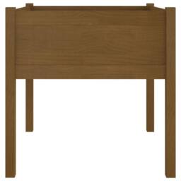 Berkfield Home Garden Planters 2 pcs Honey Brown 70x70x70 cm Solid Pinewood - Size: 70 x 70 x 70 cm - thumbnail 5