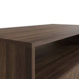 FORGEVIO Coffee Table, Royal Walnut Finish in Brown - thumbnail 4