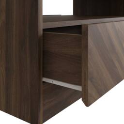 FORGEVIO Coffee Table, Royal Walnut Finish in Brown - thumbnail 3