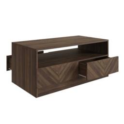 FORGEVIO Coffee Table, Royal Walnut Finish in Brown - thumbnail 5
