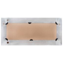 Berkfield Home Aviator Mirror 110x50 cm Metal in Silver - thumbnail 5