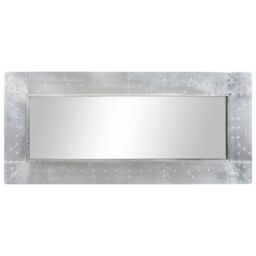 Berkfield Home Aviator Mirror 110x50 cm Metal in Silver - thumbnail 4