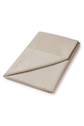 Helena Springfield 'Plain Dye' 180TC Flat Sheet in Stone - Size: Double Flat - thumbnail 1