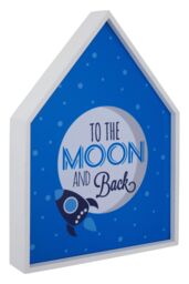Orsina Premier Kids To The Moon & Back LED Light Box in Blue - thumbnail 5