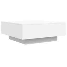 Berkfield Home Coffee Table White 80x80x31 cm Engineered Wood - Size: 80 x 80 x 31 cm - thumbnail 7