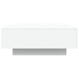 Berkfield Home Coffee Table White 80x80x31 cm Engineered Wood - Size: 80 x 80 x 31 cm - thumbnail 6