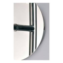 Netlighting Avalon 1 Light G9 Wall Lamp Polished Chrome with Clear Prismatic Glass in Grey - thumbnail 9