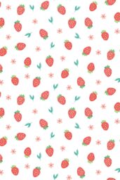 Hoopla Walls Strawberry Sprinkles 10m Matt Wallpaper in Red - thumbnail 2