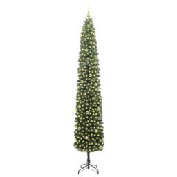 Berkfield Home Artificial Christmas Tree with 300 LEDs with Stand Green 270 cm - thumbnail 3