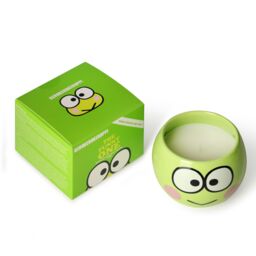 "Hello Kitty ""The Funny One"" Candle - Passionfruit & Kiwi Scent in Green - Size: Medium" - thumbnail 3