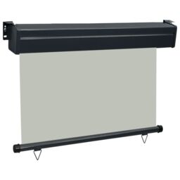 Berkfield Home Balcony Side Awning 105x250 cm Grey - thumbnail 3
