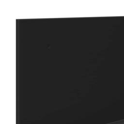 Berkfield Home Wall Cabinet 70x16.5x30 cm Black Engineered Wood - thumbnail 7