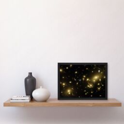 Artery8 Hubble Space Telescope Image Gravity Galaxy Cluster Abell 2218 Giant Cosmic Magnifying Glass View Distant Galaxies Caused By Gravitational - thumbnail 2