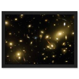 Artery8 Hubble Space Telescope Image Gravity Galaxy Cluster Abell 2218 Giant Cosmic Magnifying Glass View Distant Galaxies Caused By Gravitational - thumbnail 1