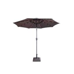 GLENDALE GARDEN & LEISURE LTD LED Parasol - L270 x W270 cm - Grey - thumbnail 2