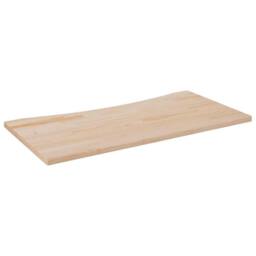 Berkfield Home Beautiful Desk Top 110x60x2.5 cm Solid Wood Pine in Natural - thumbnail 3