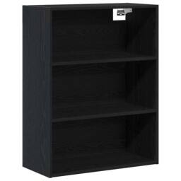 Berkfield Home Highboard Black Oak 69.5x34x180 cm Engineered Wood - thumbnail 4