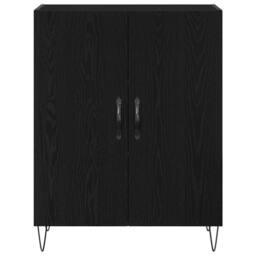 Berkfield Home Highboard Black Oak 69.5x34x180 cm Engineered Wood - thumbnail 5