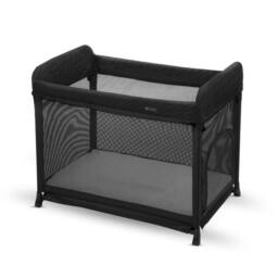 Kinderkraft MOON DREAM Baby Foldable Travel Cot With Mattress & Carrying Bag in Black - thumbnail 9