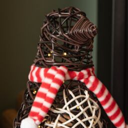 Samuel Alexander Battery Operated Light up Brown Penguin with 60 Warm White LEDs - thumbnail 3