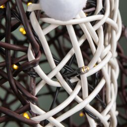 Samuel Alexander Battery Operated Light up Brown Penguin with 60 Warm White LEDs - thumbnail 8