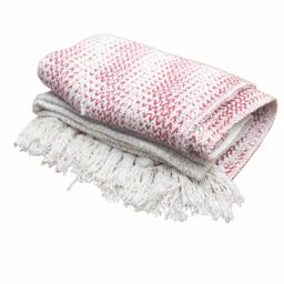 KDMD Boho Comfort Throws - 125x150cm - Ruby Two Tone in Red - Size: 125x150 cm - thumbnail 4