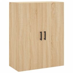 Berkfield Home Highboard Sonoma Oak 69.5x34x180 cm Engineered Wood in Brown - thumbnail 5