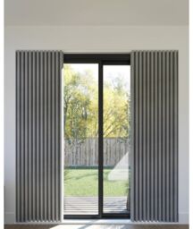 New Edge Blinds Hidden Discrete Aluminium Curtain Track in Silver - Size: 150 cm - thumbnail 2