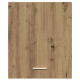 Berkfield Home Hanging Cabinets 2 pcs Artisan Oak 50x31x60 cm Engineered Wood in Brown - Size: 50 x 31 x 60 cm - thumbnail 4