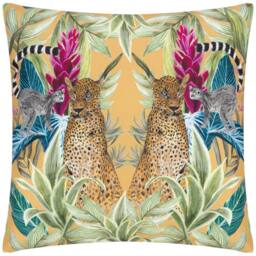 Wylder Tropics Kali Leopards Exotic Water & UV Resistant Outdoor Cushion - Size: 43 cm x 43 cm - thumbnail 4