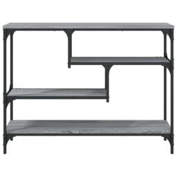 Berkfield Home Console Table Grey Sonoma 100x30x75 cm Engineered Wood - Size: 100 x 30 x 75 cm - thumbnail 5