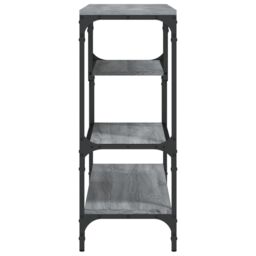 Berkfield Home Console Table Grey Sonoma 100x30x75 cm Engineered Wood - Size: 100 x 30 x 75 cm - thumbnail 6